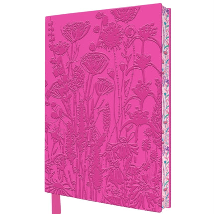 Lucy Innes Williams Pink Garden House Artisan Art Notebook Flame Tree Journals