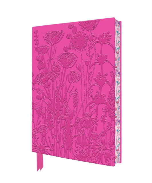 Lucy Innes Williams Pink Garden House Artisan Art Notebook Flame Tree Journals