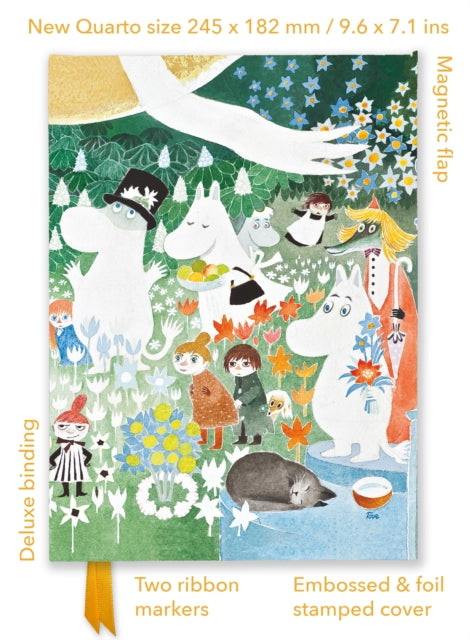 Moomin Dangerous Journey Foiled Quarto Journal