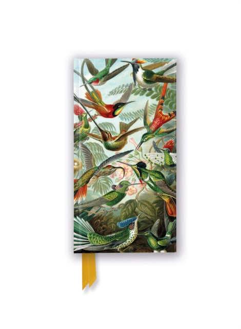 Ernst Haeckel Hummingbirds Foiled Slimline Journal