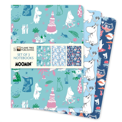 Moomin Classics Set of 3 Standard Notebooks