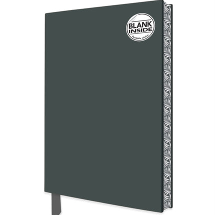 Charcoal Blank Artisan Notebook Flame Tree