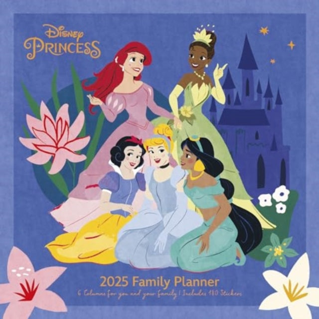 Disney Princess Princess Stories 2025 Family Planner Calendar