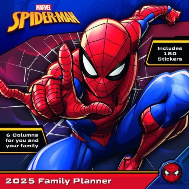 SpiderMan 2025 Family Planner Calendar