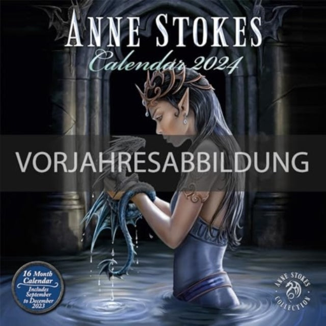 Anne Stokes 2025  Square Calendar