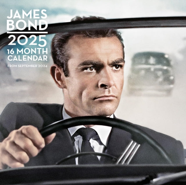 James Bond 2025 Square Calendar