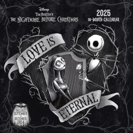 The Nightmare Before Christmas 2025 Square Calendar