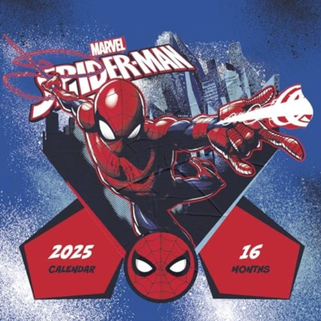 SpiderMan 2025 Square Calendar