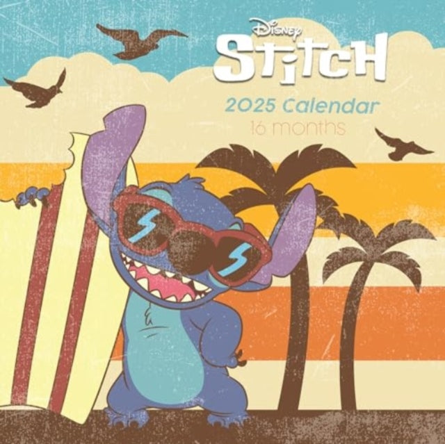 Lilo  Stitch 2025 Square Calendar