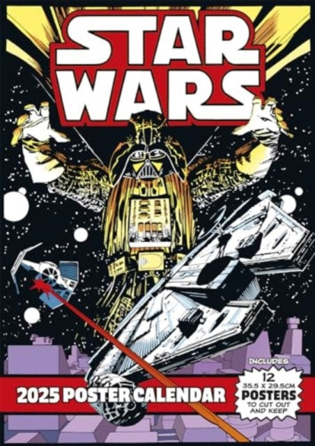 Star Wars Classic Comic Book Covers 2025 Poster Calendar