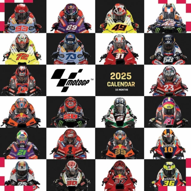 Moto Gp 2025 Square Calendar