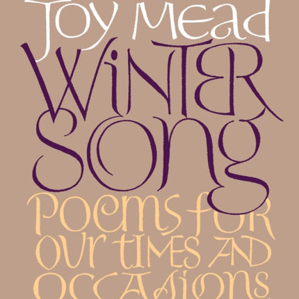 Wintersong: Poems for our times and occasions