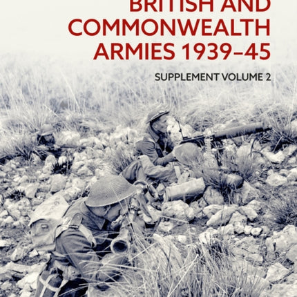 British and Commonwealth Armies 193945