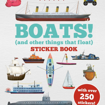 Boats Sticker Book
