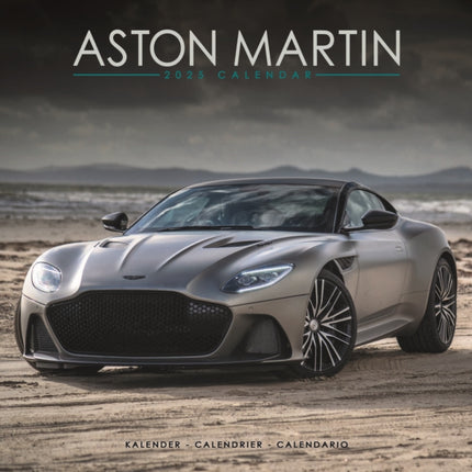 Aston Martin Calendar 2025 Square Car Wall Calendar  16 Month