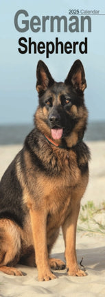 German Shepherd Slim Calendar 2025