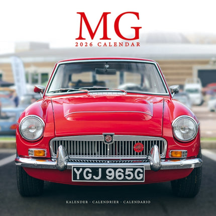 Mg Calendar 2026  Square Car Wall Calendar  16