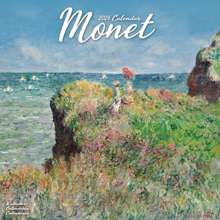 Monet Calendar 2026 Square Artist Wall Calendar