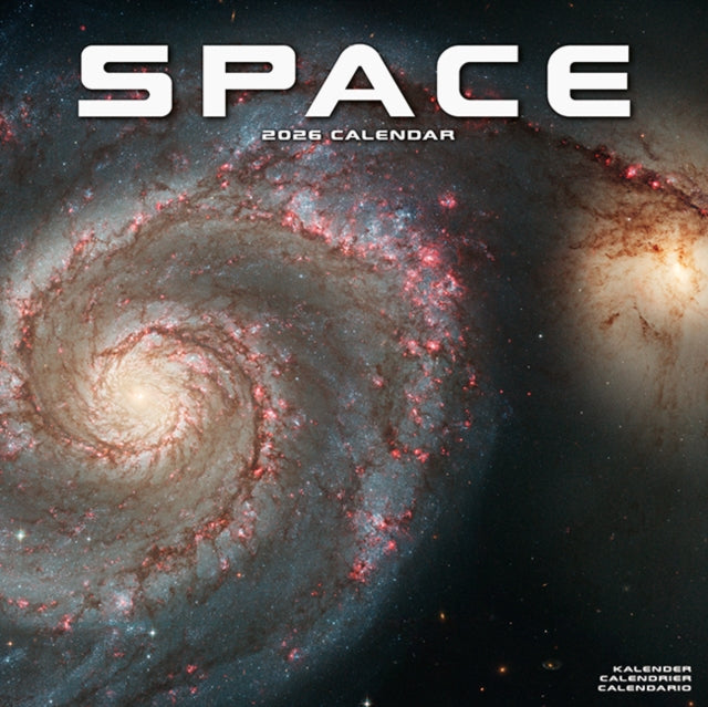 Space Calendar 2026  Square Wall Calendar  16