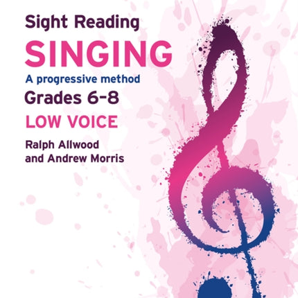 Trinity College London Sight Reading Singing: Grades 6-8 (low voice)