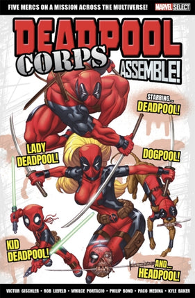 Marvel Select Deadpool Corps Assemble