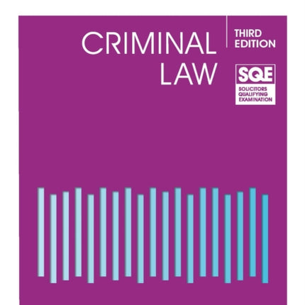 SQE - Criminal Law 3e