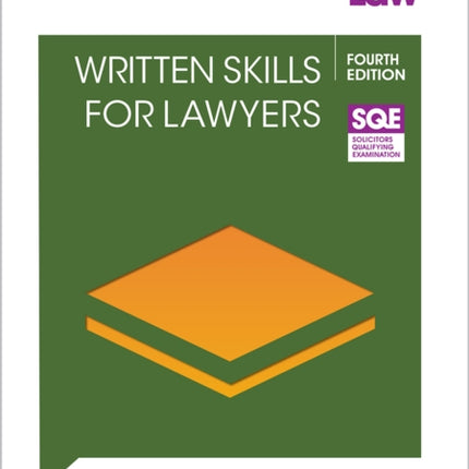 SQE2  Written Skills for Lawyers 4e