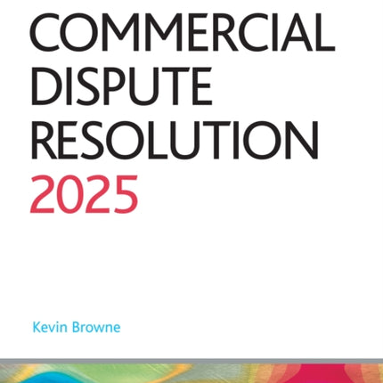 Commercial Dispute Resolution 2025