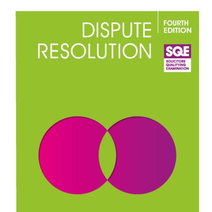 SQE  Dispute Resolution 4e