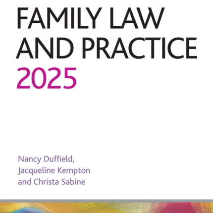 Family Law and Practice 2025
