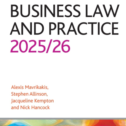 Business Law and Practice 202526