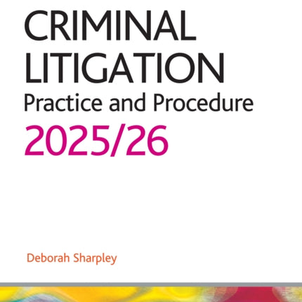 Criminal Litigation 202526