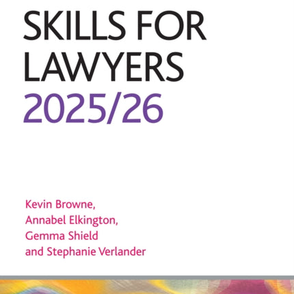 Skills for Lawyers 202526