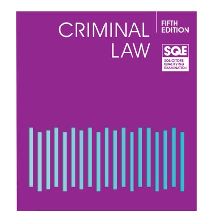 SQE Criminal Law 5e
