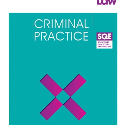 SQE Criminal Practice 5e