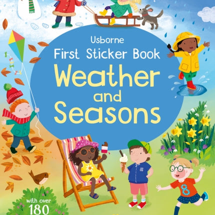 First Sticker Book Weather and Seasons