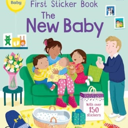 First Sticker Book The New Baby