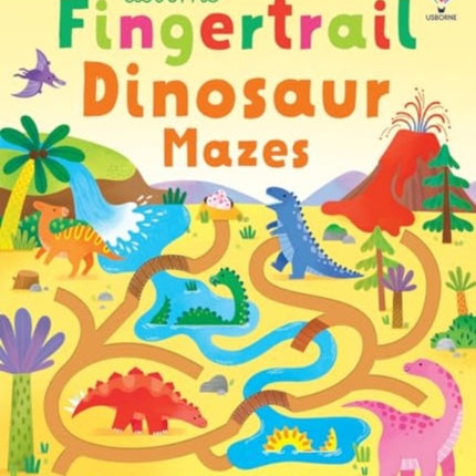 Fingertrail Dinosaur Mazes