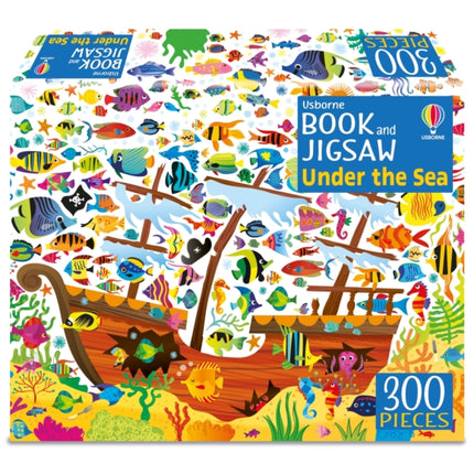 Book and Jigsaw Under the Sea