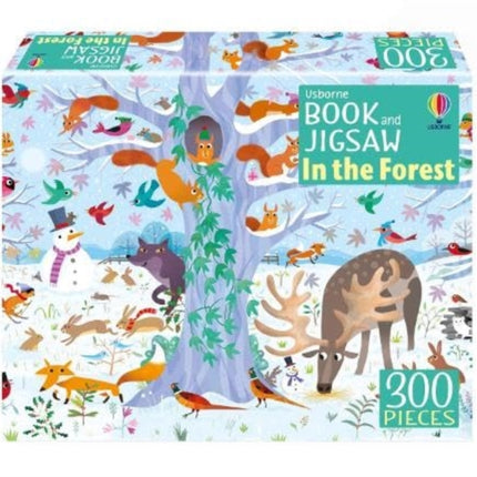 Usborne Book and Jigsaw In the Forest