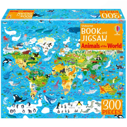 Usborne Book and Jigsaw Animals of the World