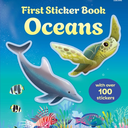 First Sticker Book Oceans