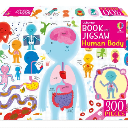 Usborne Book and Jigsaw Human Body