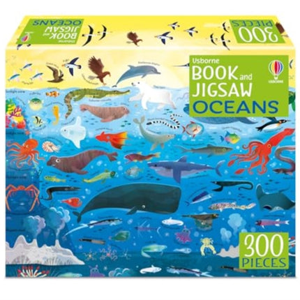 Usborne Book and Jigsaw Oceans