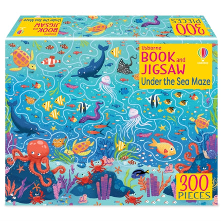 Usborne Book and Jigsaw Under the Sea Maze