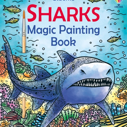 Sharks Magic Painting Book