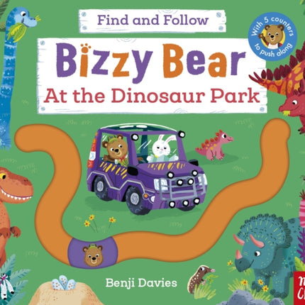 Bizzy Bear Find and Follow At the Dinosaur Park