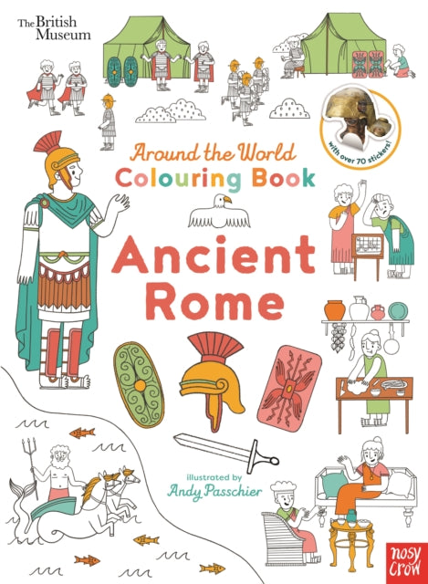 British Museum Around the World Colouring Ancient