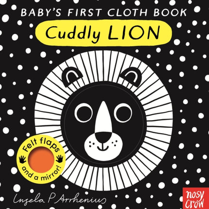 Babys First Cloth Book Cuddly Lion