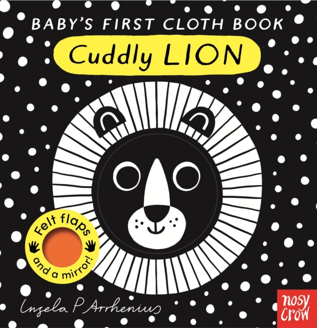 Babys First Cloth Book Cuddly Lion